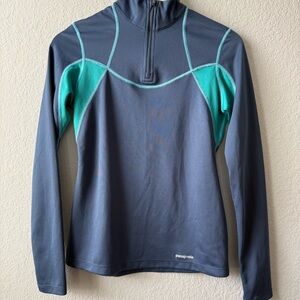Patagonia Women’s Capilene Midweight Baselayer 1/4 Zip Neck Pullover Size‎ S